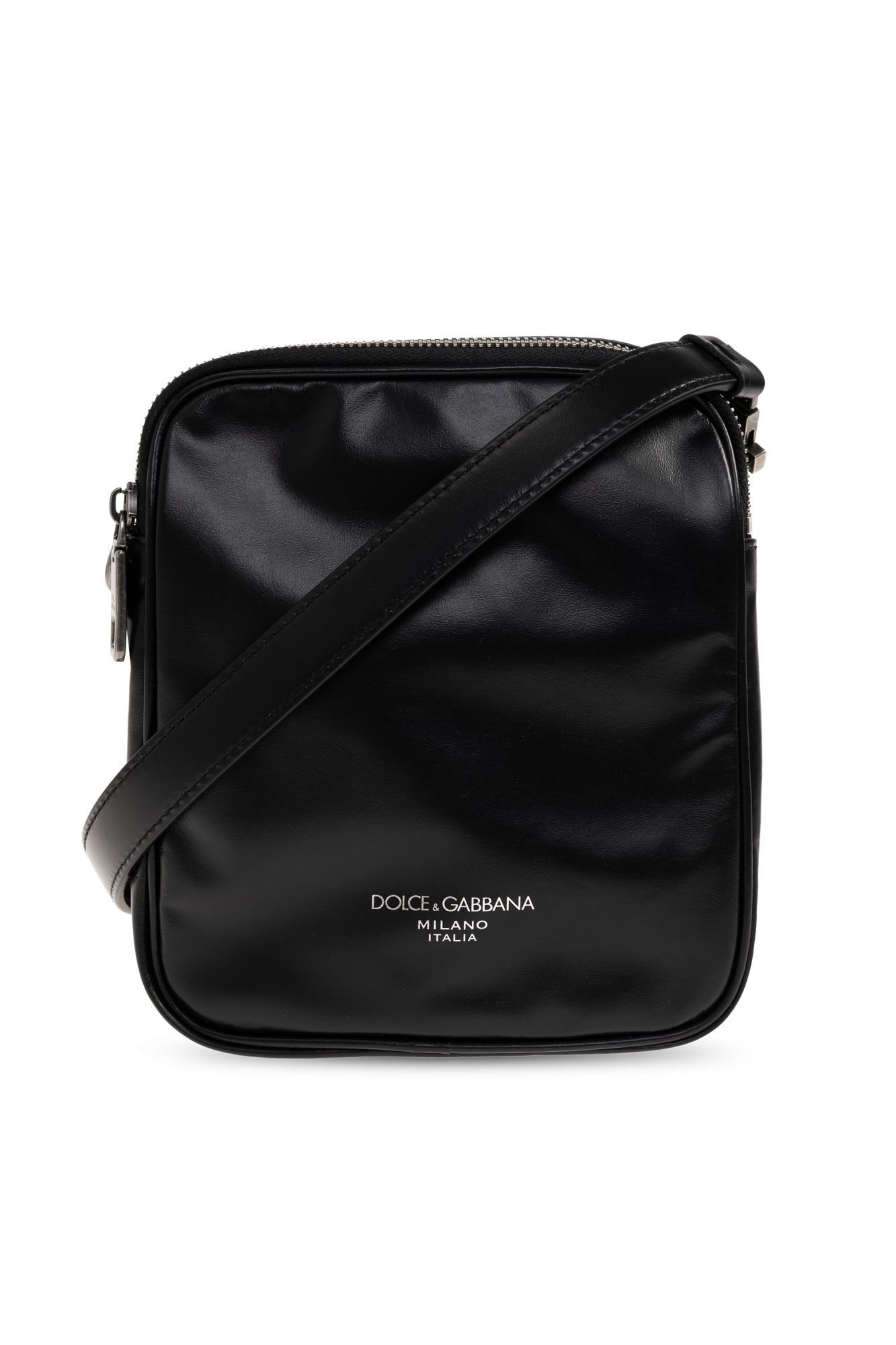 Dolce & Gabbana Leather shoulder bag | Men's | Vitkac